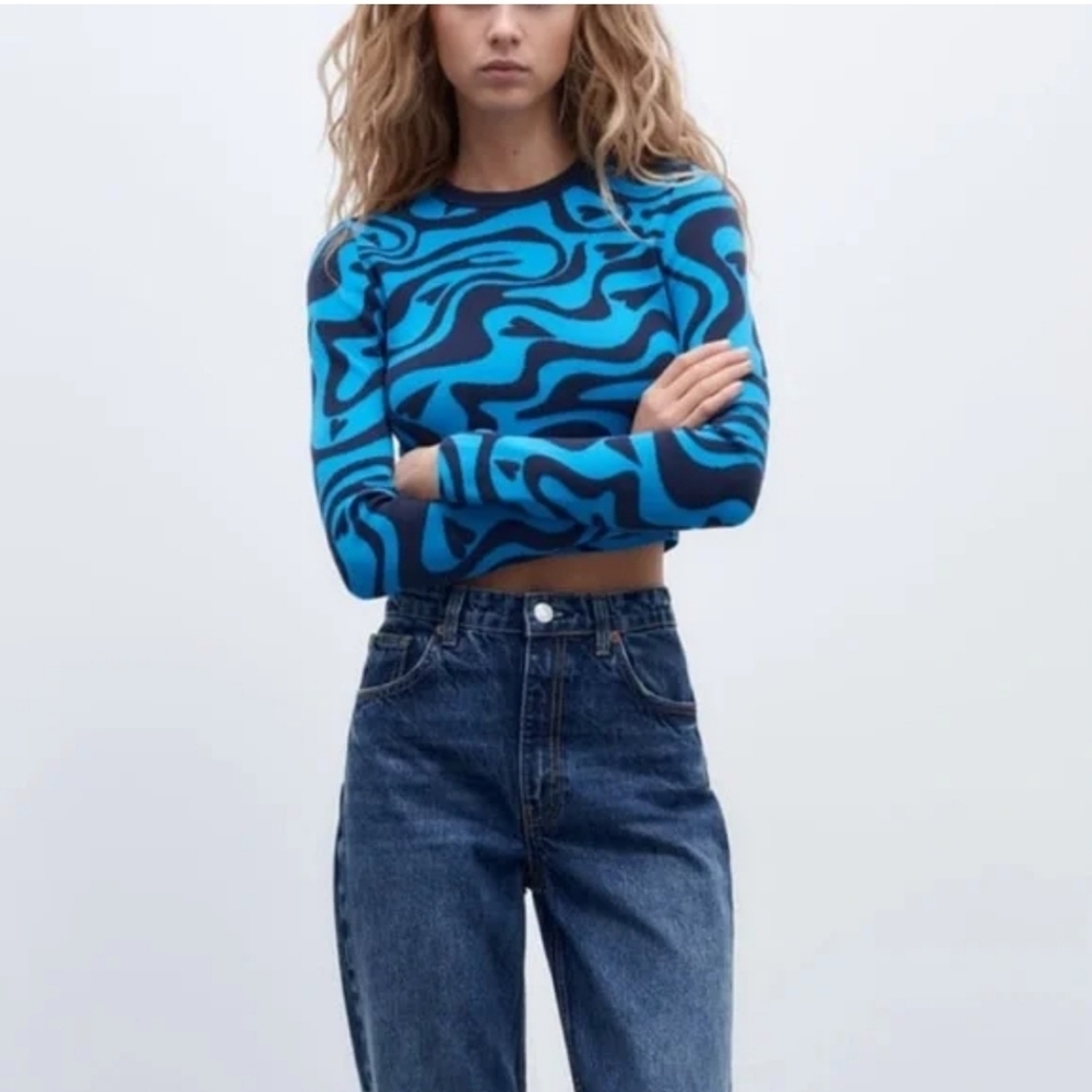 Zara crop top size S